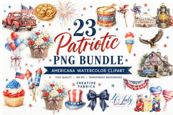 Download Patriotic-Americana-PNG-Bundle-23 - Premium Resources