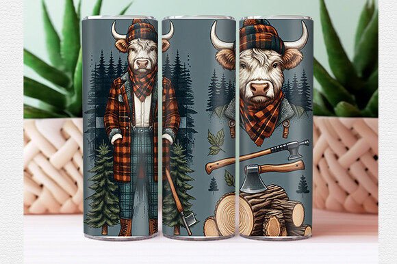 Download Highland Cow Tumbler Wrap - Highland cow tumbler wrap Collection